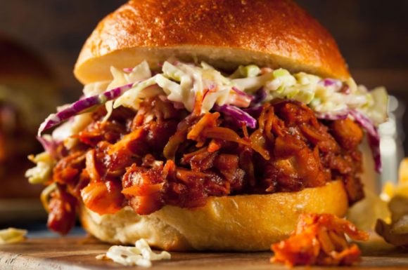 BBQ JACKFRUIT SANDWICHES