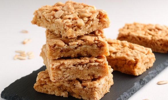 Almond Butter Oatmeal Bars