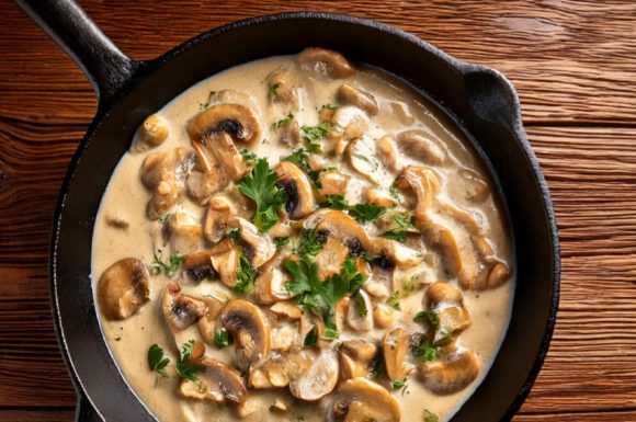 Mushroom Stroganoff